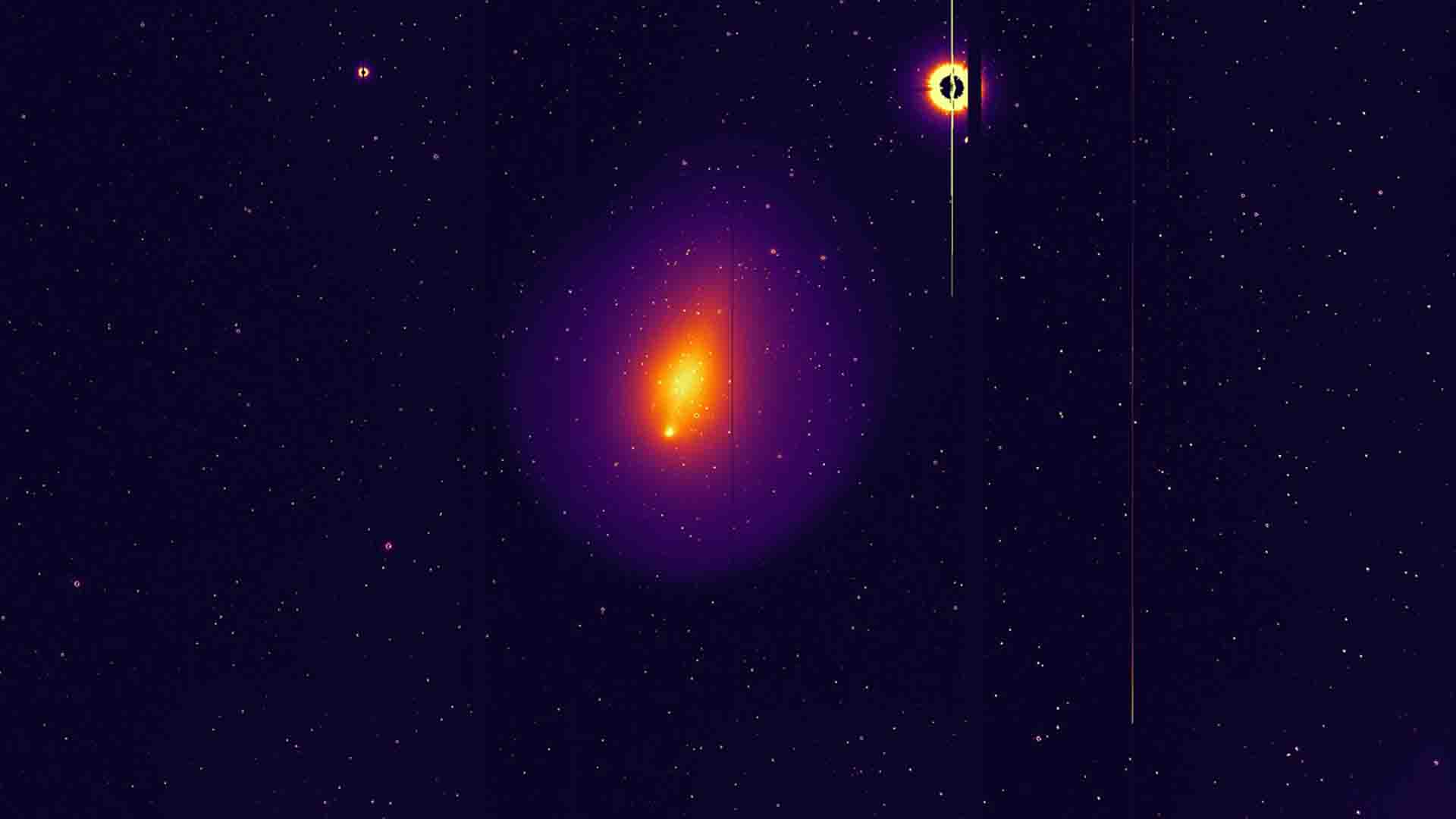 美星スペースガードセンターで観測されたホームズ彗星